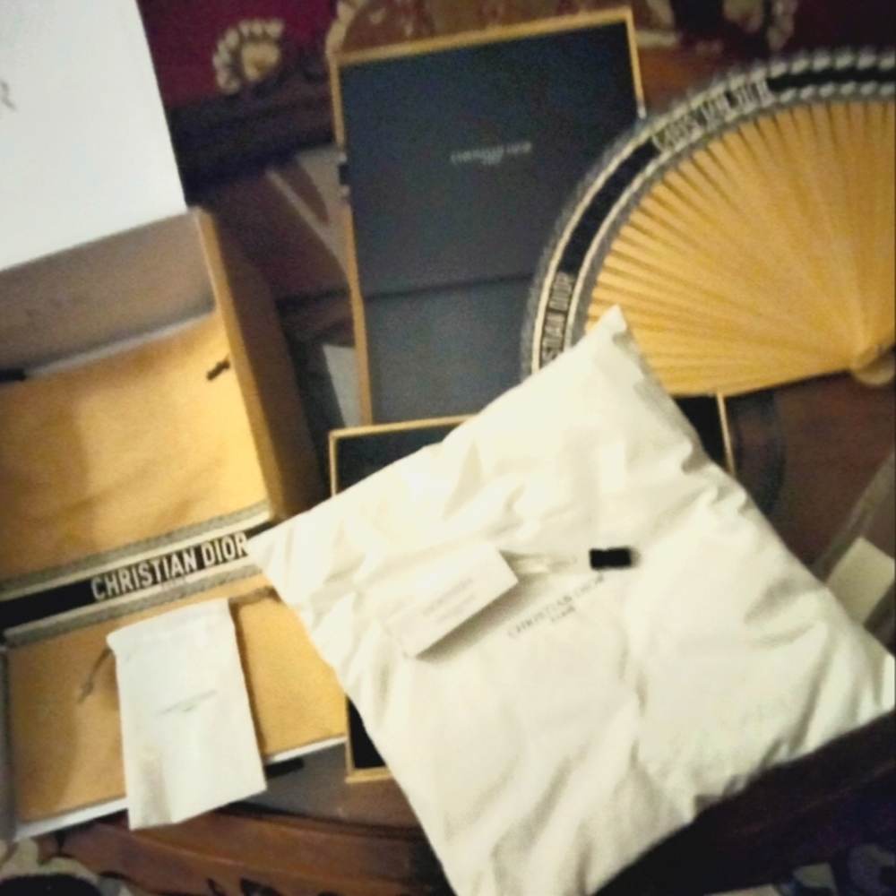 Dioriviera Bundle Set Fan , Box , Perfume Sample. Dioriviera Perfume Sample, Fan